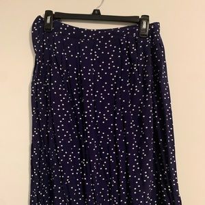 Forever 21 flowery zip up polkadot skirt (Japan retail)